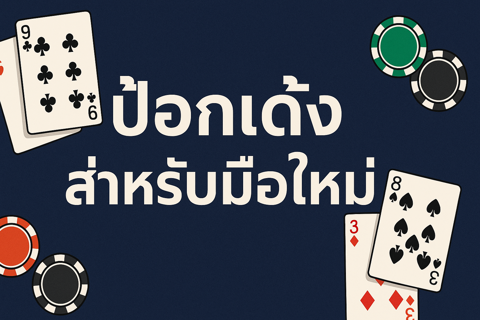 ป๊อกเด้งสำหรับมือใหม่